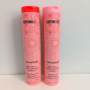 Amika Mirrorball Shampoo and Conditioner Set